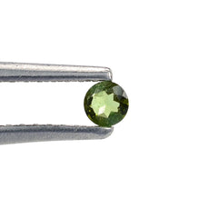 OLD GREEN TOURMALINE CUT ROUND (MEDIUM/HI) 2.50X2.50 MM 0.07 Cts.