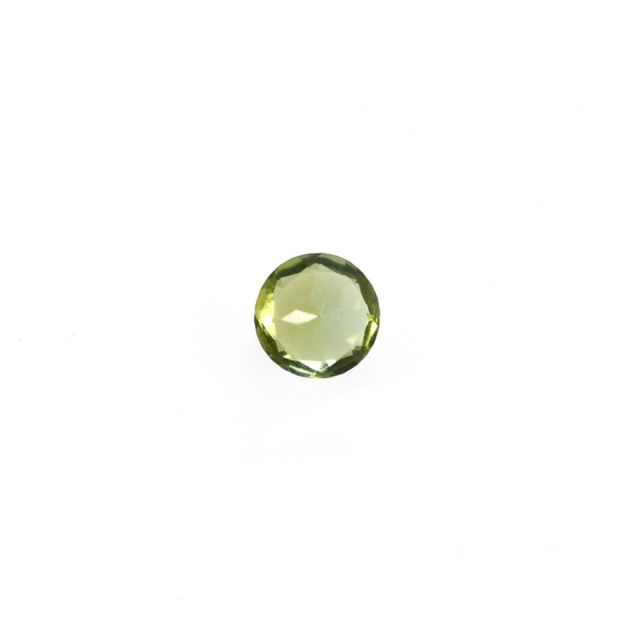 OLD GREEN TOURMALINE CUT ROUND (MEDIUM)(SI) 2.70X2.70 MM 0.07 Cts.