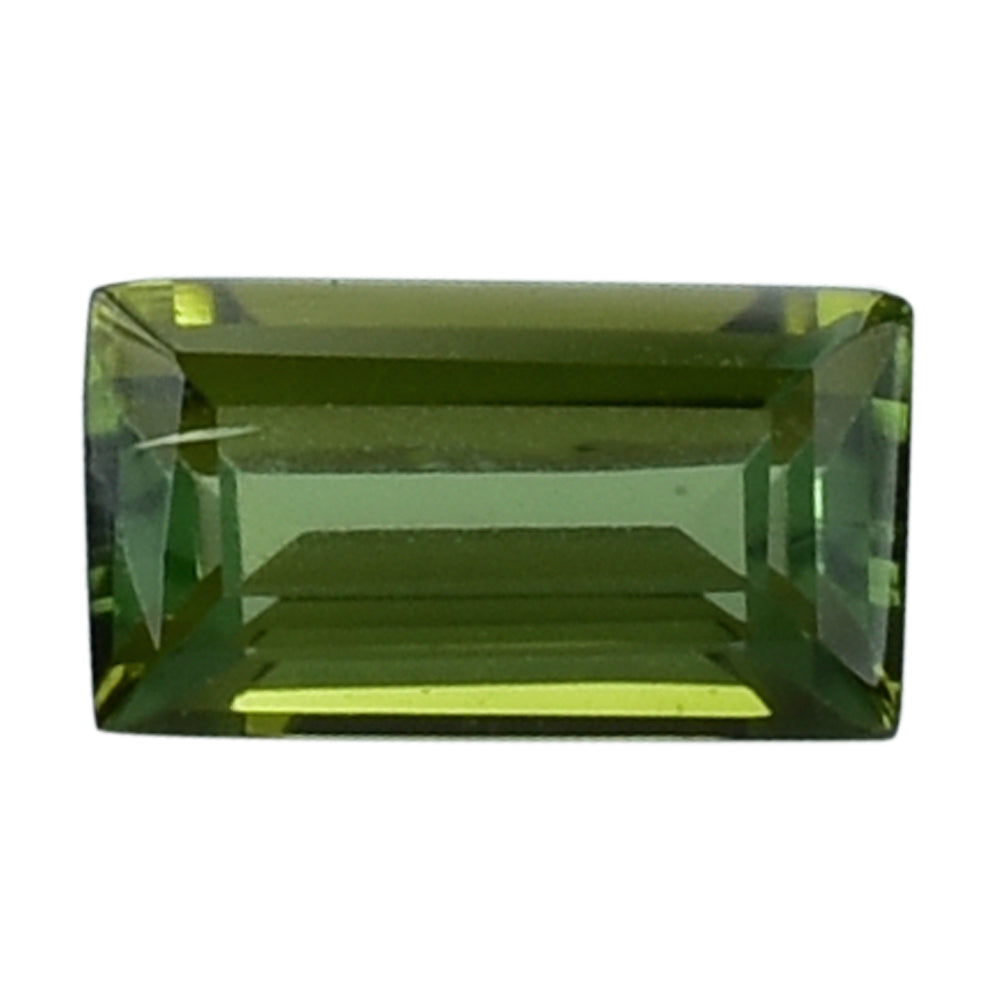 NEW GREEN TOURMALINE CUT BAGUETTES 4X2.50MM 0.16 Cts.