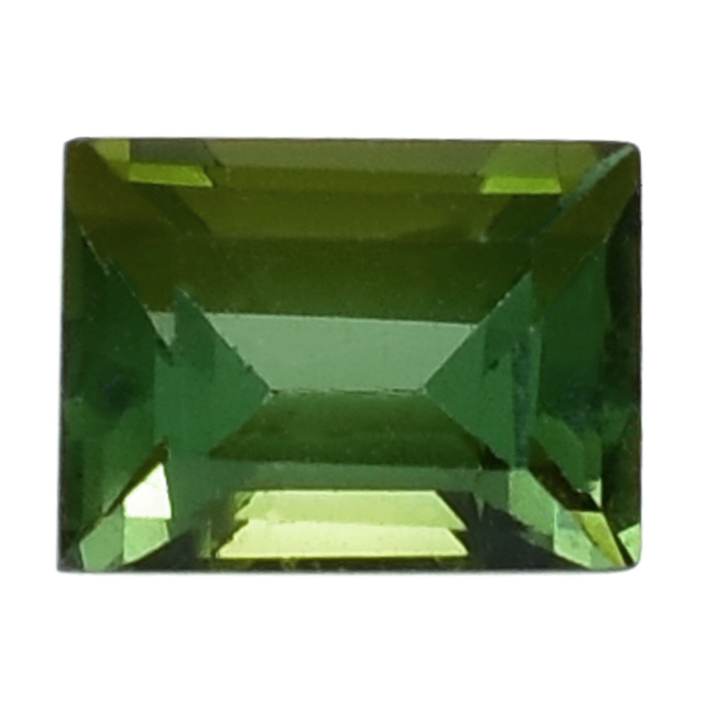 GREEN TOURMALINE CUT BAGUETTES 4X3MM 0.26 Cts.