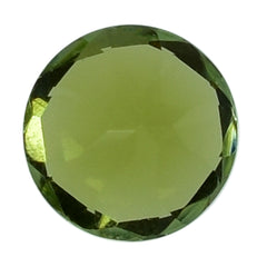 GREEN TOURMALINE CUT ROUND 3MM  0.11 Cts.