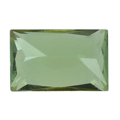 GREEN TOURMALINE PRINCESS CUT BAGUETTES 4X2.50MM 0.19 Cts.