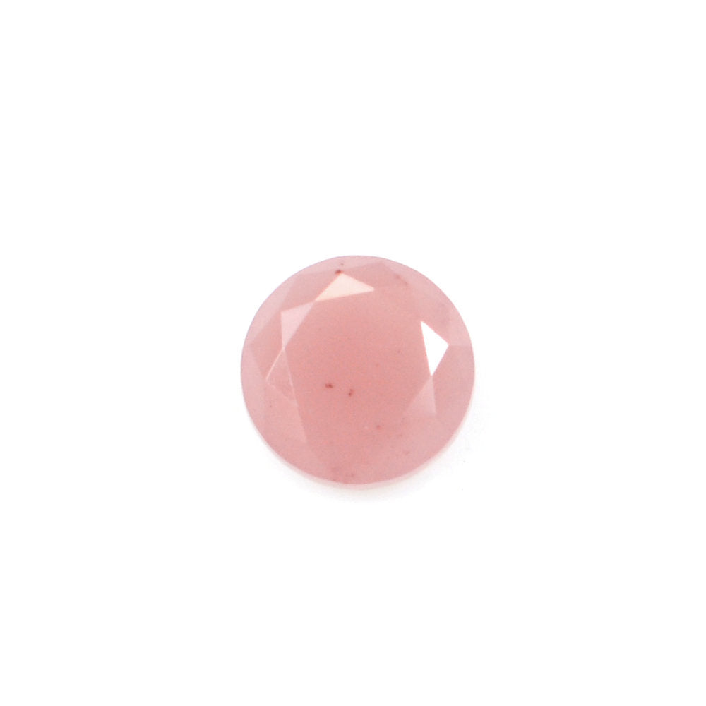 GUAVA QUARTZ BOTH SIDE TABLE CUT ROUND 6MM 0.84 Cts.