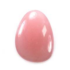 GUAVA QUARTZ PLAIN PEARISH LENTIL 13.80X10.50MM 4.18 Cts.