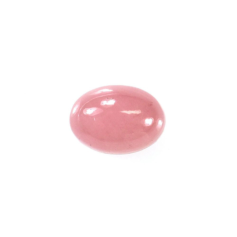 GUAVA QUARTZ PLAIN OVAL CAB 7X5MM 0.99 Cts.