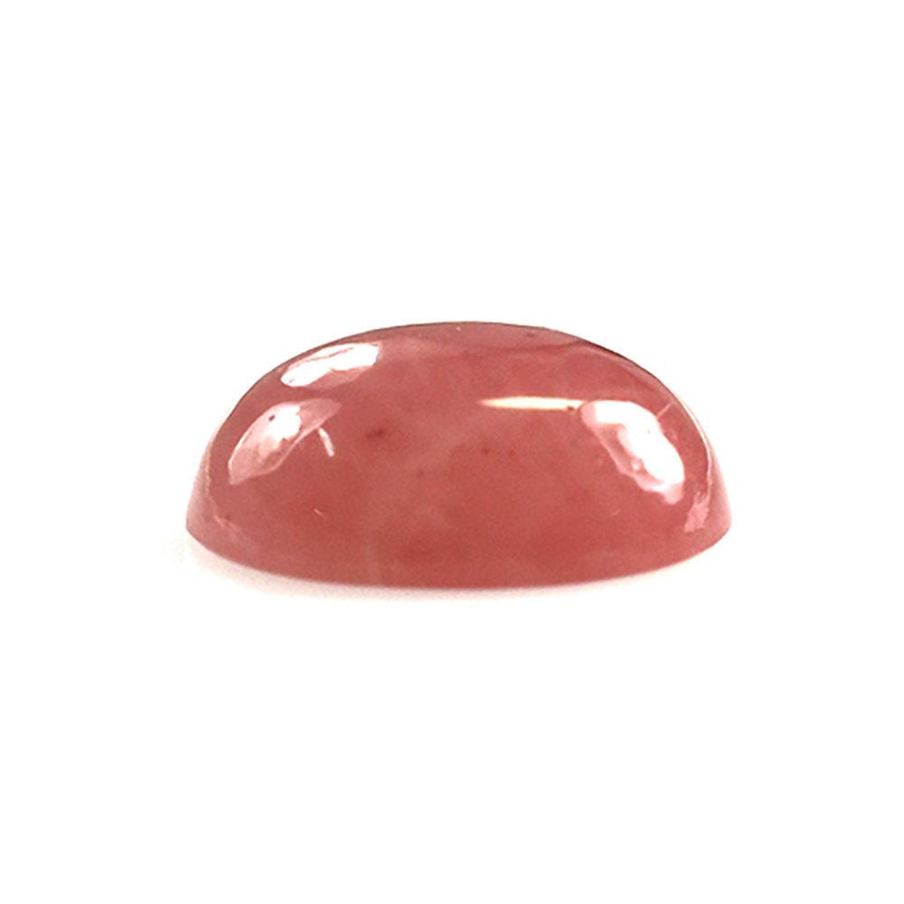 GUAVA QUARTZ PLAIN OVAL CAB 12X10MM 3.87 Cts.