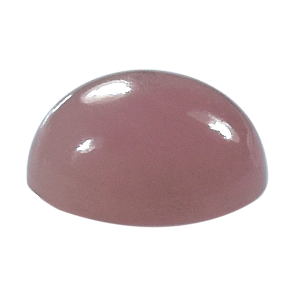 GUAVA QUARTZ PLAIN ROUND CAB (CLEAN) 8.00X8.00 MM 2.04 Cts.