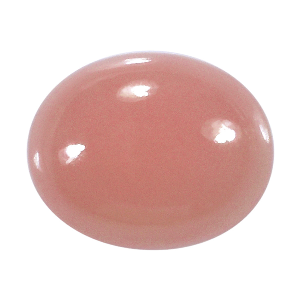 GUAVA QUARTZ PLAIN OVAL CAB (CLEAN) 10.00X8.00 MM 2.59 Cts.