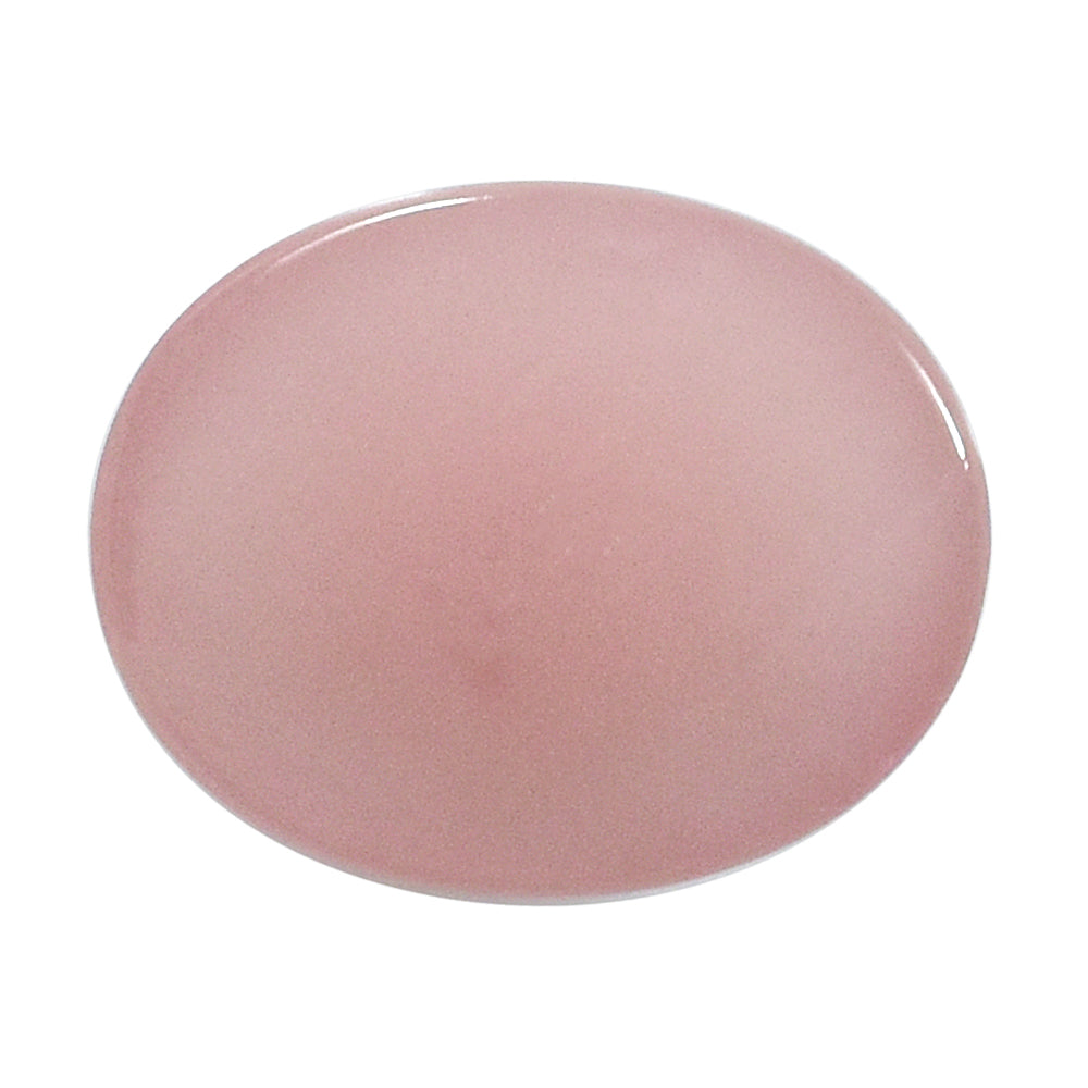 GUAVA QUARTZ PLAIN OVAL CAB (CLEAN) 10.00X8.00 MM 2.59 Cts.