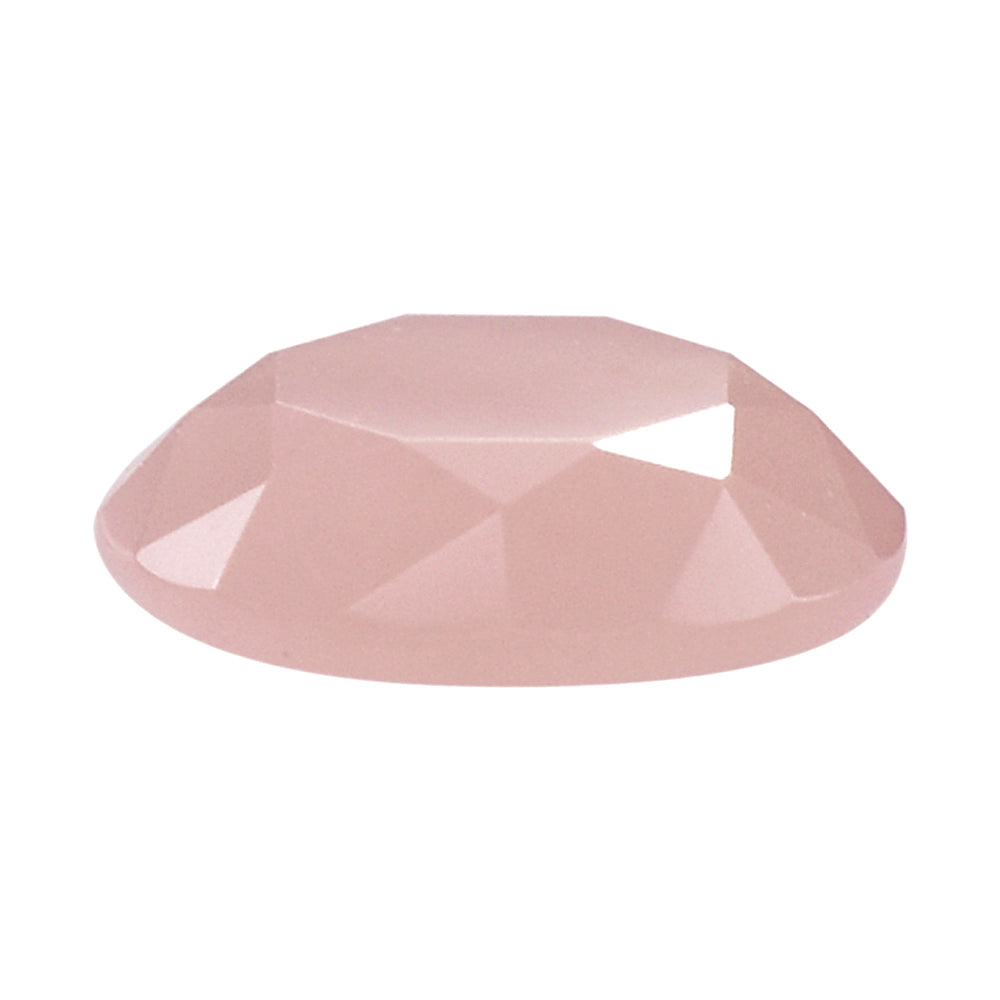 GUAVA QUARTZ TABLE CUT ROUND CAB 6.50MM 0.58 Cts.