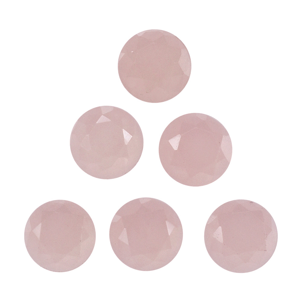 GUAVA QUARTZ TABLE CUT ROUND CAB 2.75MM 0.06 Cts.