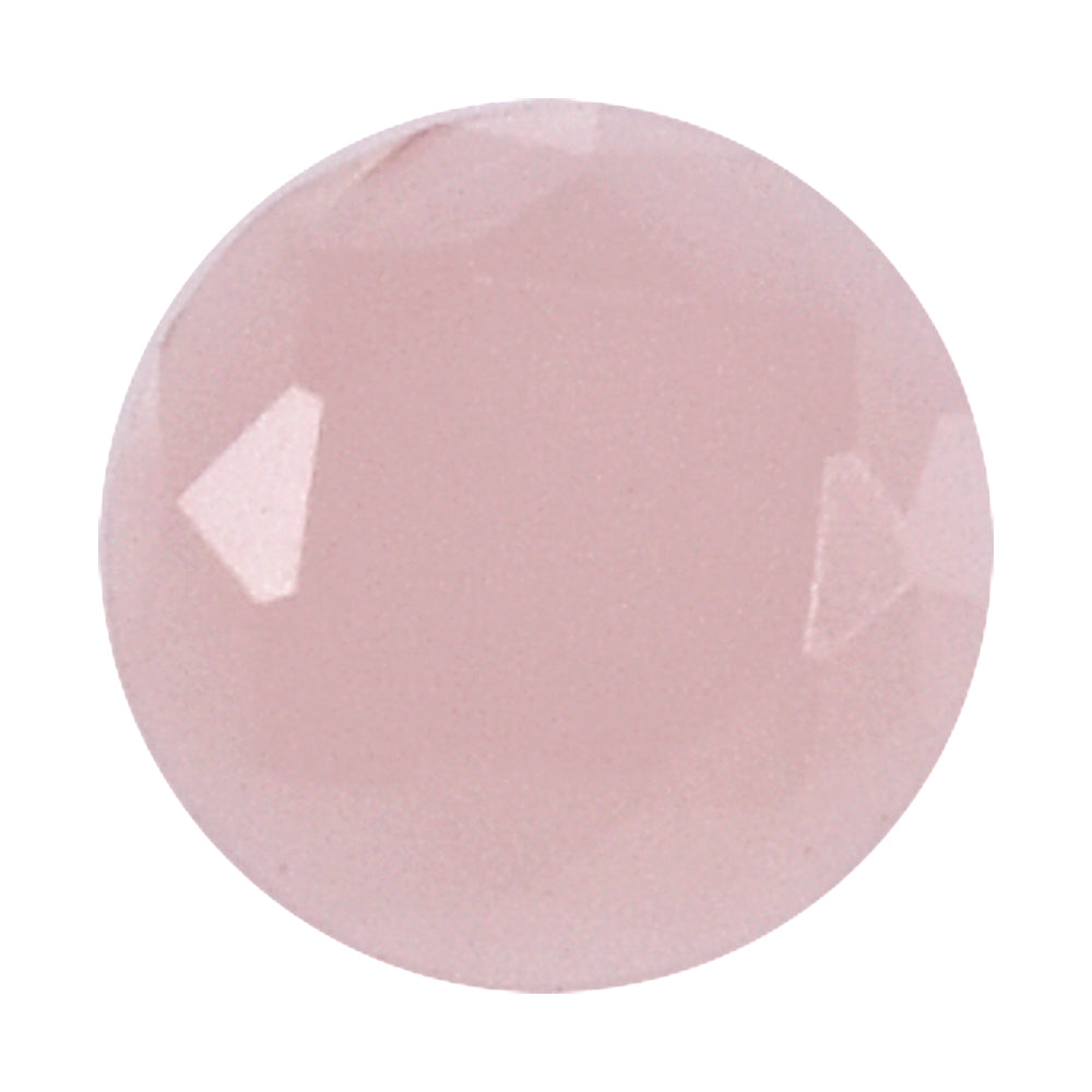 GUAVA QUARTZ TABLE CUT ROUND CAB 3MM 0.08 Cts.