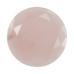 GUAVA QUARTZ TABLE CUT ROUND CAB 4.75MM 0.25 Cts.