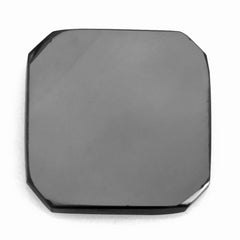 HEMATITE SQUARE - OCTAGON PLATE 15MM 10.90 Cts.