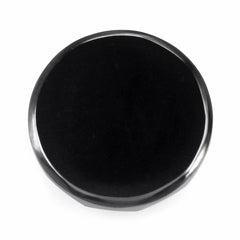 HEMATITE ROSE CUT ROUND CAB 12MM 9.13 Cts.