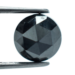 HEMATITE ROSE CUT ROUND CAB 3MM (TH. 1.50-1.90MM) 0.23 Cts.