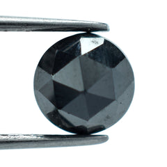 HEMATITE ROSE CUT ROUND CAB 4MM (TH. 2.00-2.40MM) 0.51 Cts.