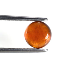 HESSONITE ROUND CAB (MILKY) 7.30MM 2.10 Cts.