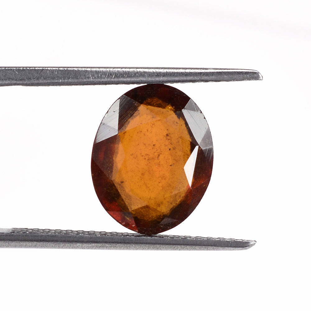 HESSONITE CUT OVAL 11.40X9.20MM 4.74 Cts.