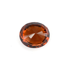 HESSONITE CUT OVAL 10.70X9.40MM 4.57 Cts.