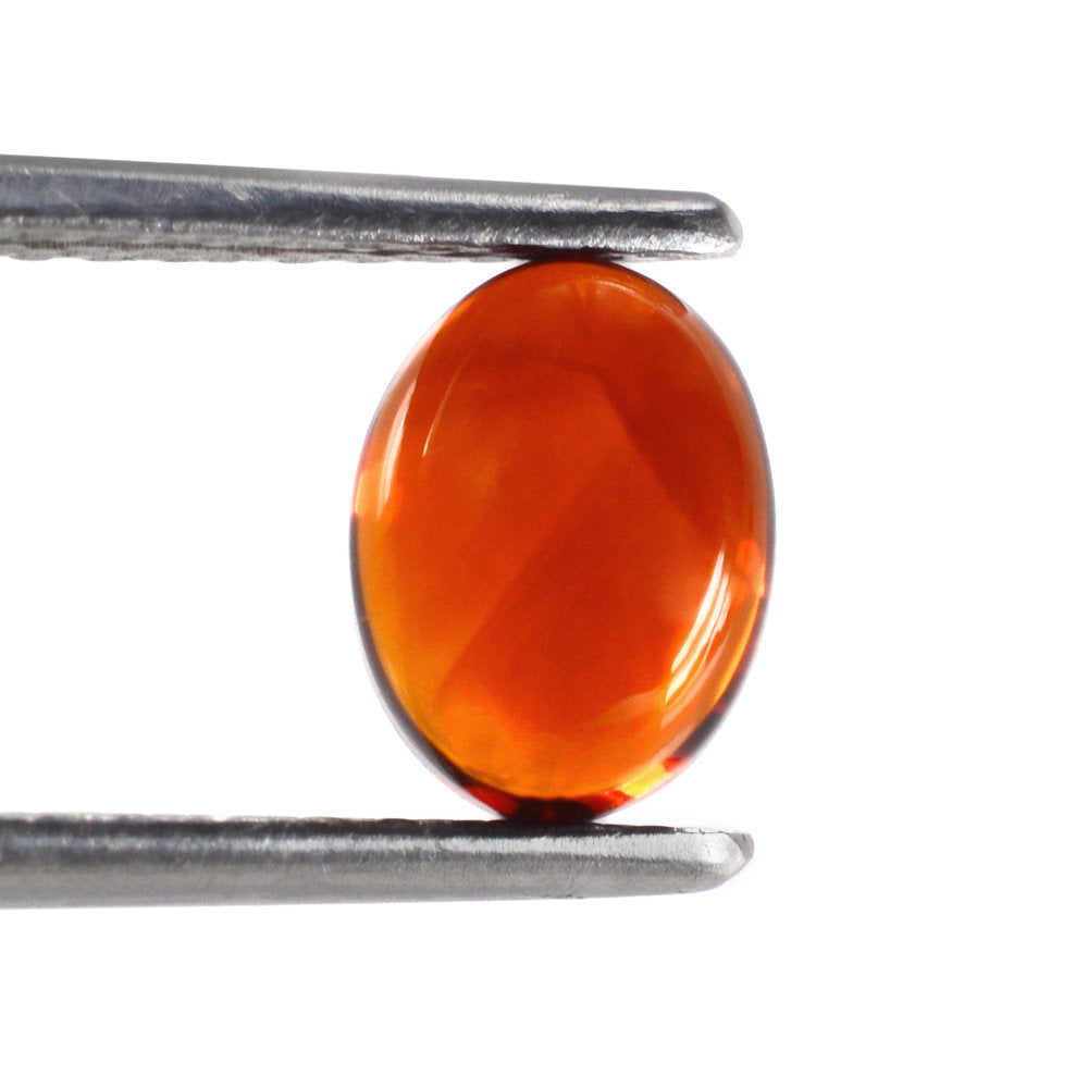 HESSONITE OVAL CAB 8X6MM 1.46 Cts.