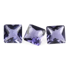 IOLITE PRINCESS CUT SQUARE - OCTAGON (AA/AAA) 3.50MM 0.2 Cts.