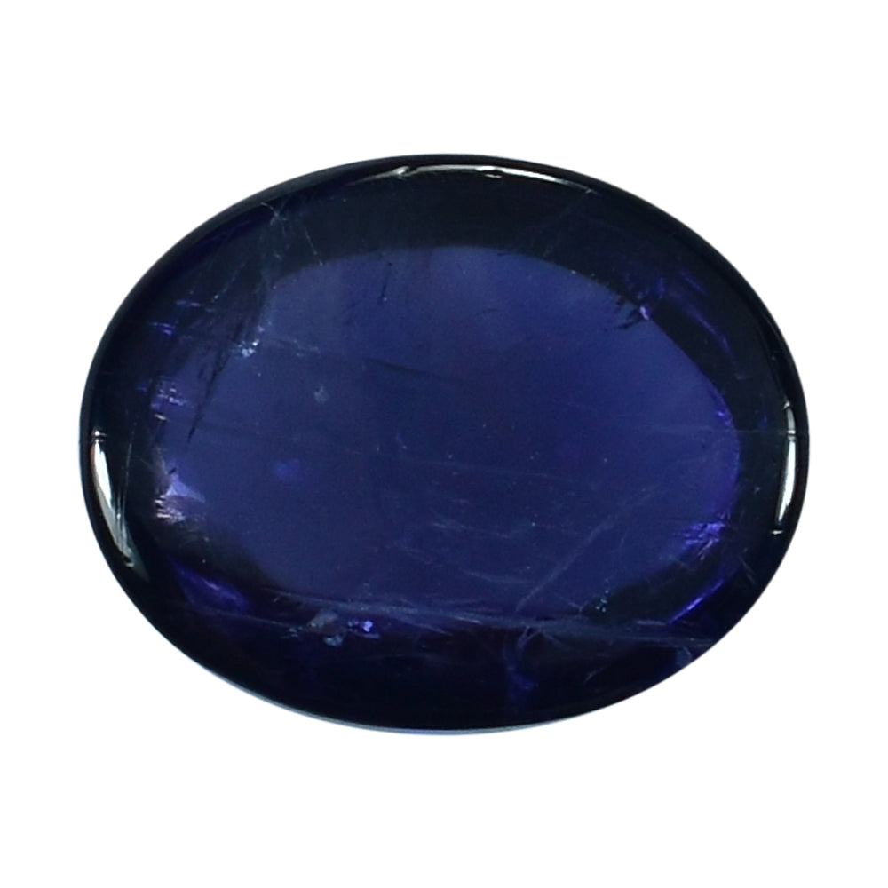 IOLITE PLAIN OVAL CAB (AAA/SI-HI) 10.00X8.00 MM 2.41 Cts.