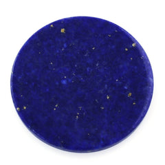 LAPIS LAZULI PLAIN COIN PLATES 15MM 3.87 Cts.