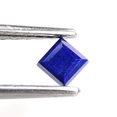 LAPIS LAZULI TABLE CUT SQUARE CAB 4MM 0.35 Cts.