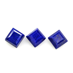 LAPIS LAZULI TABLE CUT SQUARE CAB 4MM 0.35 Cts.