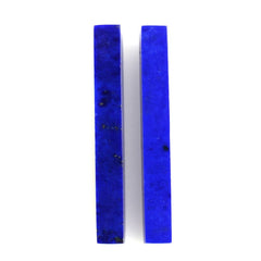 LAPIS LAZULI PLAIN RECTANGLE 20X2.50MM 1.68 Cts.