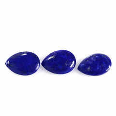 LAPIS LAZULI BUFFTOP PEAR 11X6MM 1.83 Cts.