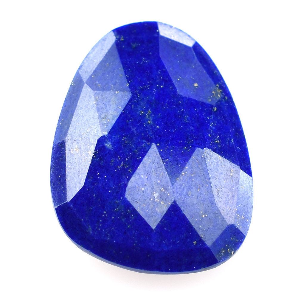 LAPIS ROSE CUT BRIOLETTE TRILLIONISH (FINE) 20X15MM 9.09 Cts.