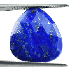 LAPIS ROSE CUT BRIOLETTE IRREGULAR TRILLIONISH (FINE) 18X16MM 8.15 Cts.