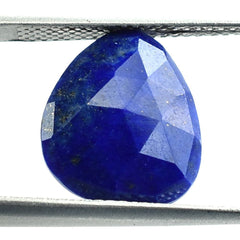 LAPIS ROSE CUT BRIOLETTE IRREGULAR TRILLIONISH (FINE) 13X11MM 4.25 Cts.