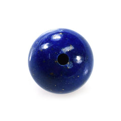 LAPIS LAZULI PLAIN ROUND BALL 9-9.50MM (HALF DRILL-1.50MM) 6.19 Cts.