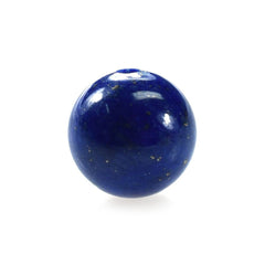 LAPIS LAZULI PLAIN ROUND BALL 9-9.50MM (HALF DRILL-1.50MM) 6.19 Cts.