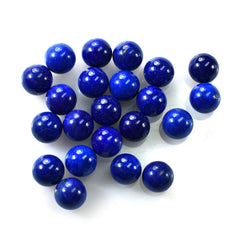 LAPIS LAZULI PLAIN ROUND BALL 9-9.50MM 5.91 Cts.