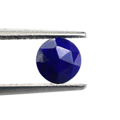 LAPIS LAZULI ROSE CUT BRIOLETTE ROUND (FINE) 6MM 0.85 Cts.