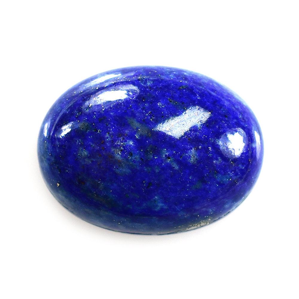 LAPIS LAZULI PLAIN OVAL CAB (2ND -QUALITY) 16X12MM 9.80 Cts.