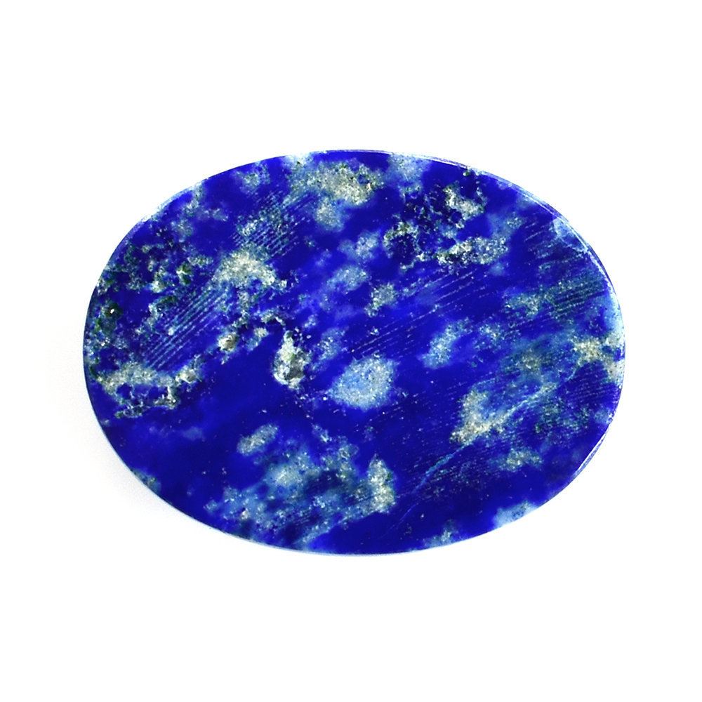 LAPIS LAZULI PLAIN OVAL CAB (2ND -QUALITY) 16X12MM 9.80 Cts.