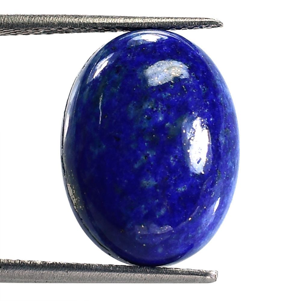 LAPIS LAZULI PLAIN OVAL CAB (2ND -QUALITY) 16X12MM 9.80 Cts.