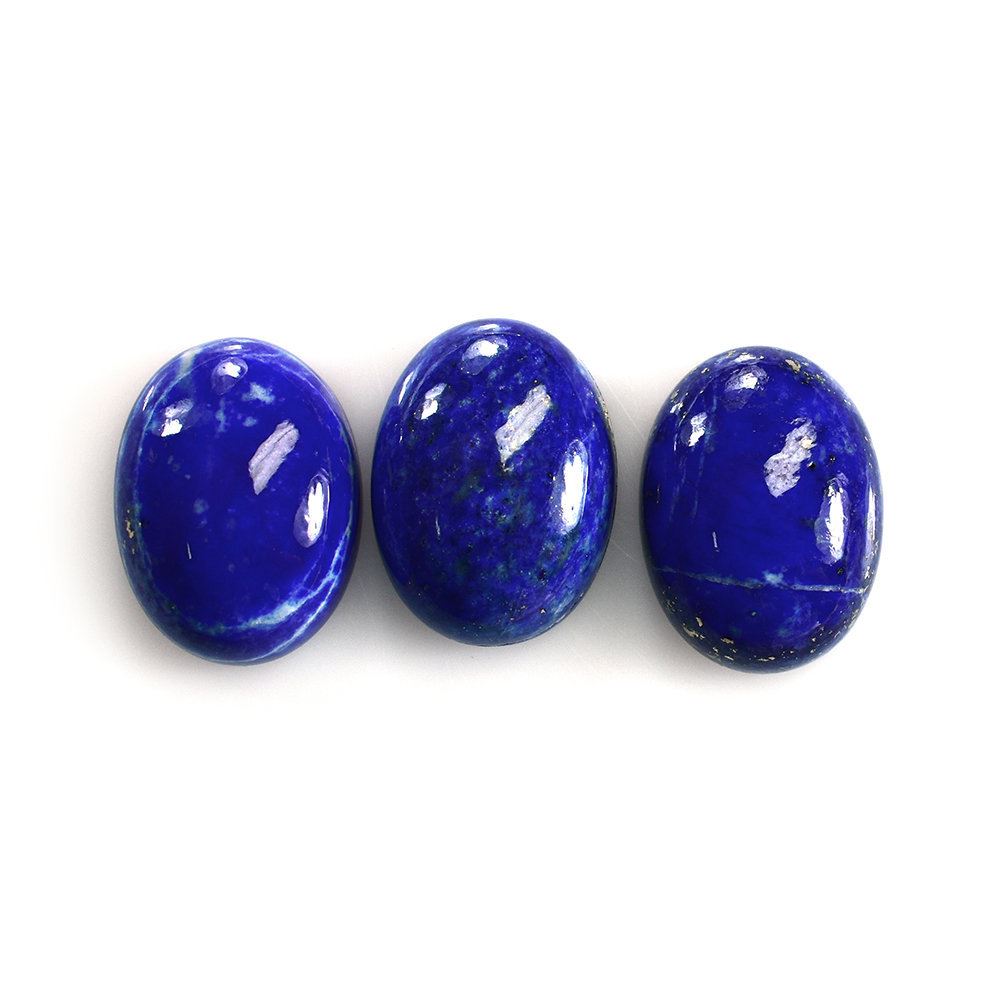 LAPIS LAZULI PLAIN OVAL CAB (2ND -QUALITY) 16X12MM 9.80 Cts.