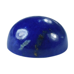 LAPIS LAZULI SOME WHITE SPOTS AND PYRITE PLAIN ROUND 7.00X7.00 MM 1.67 Cts.