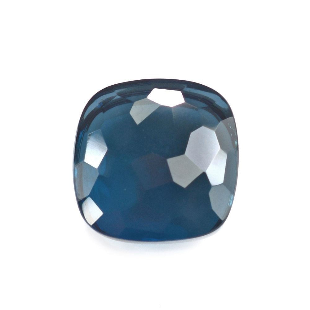 LONDON BLUE TOPAZ IRREGULAR CUT BOTTLE CORK 10.50MM 9.62 Cts.