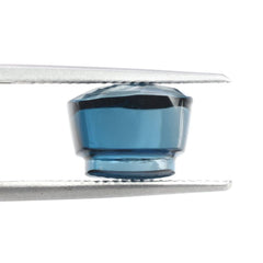 LONDON BLUE TOPAZ IRREGULAR CUT BOTTLE CORK 10.50MM 9.62 Cts.