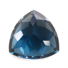 LONDON BLUE TOPAZ CUT TRILLION 13MM 9.00 Cts.