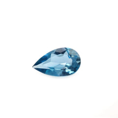 LONDON BLUE TOPAZ CUT PEAR 5X3MM 0.24 Cts.