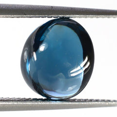 LONDON BLUE TOPAZ FANCY OVAL 10X9MM 5.40 Cts.