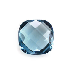 LONDON BLUE TOPAZ BRIOLETTE CUSHION 6MM 1.17 Cts.